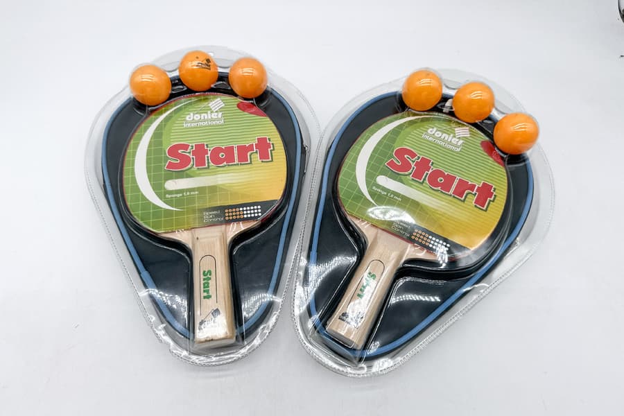 2 Packungen Tischtennis-Set